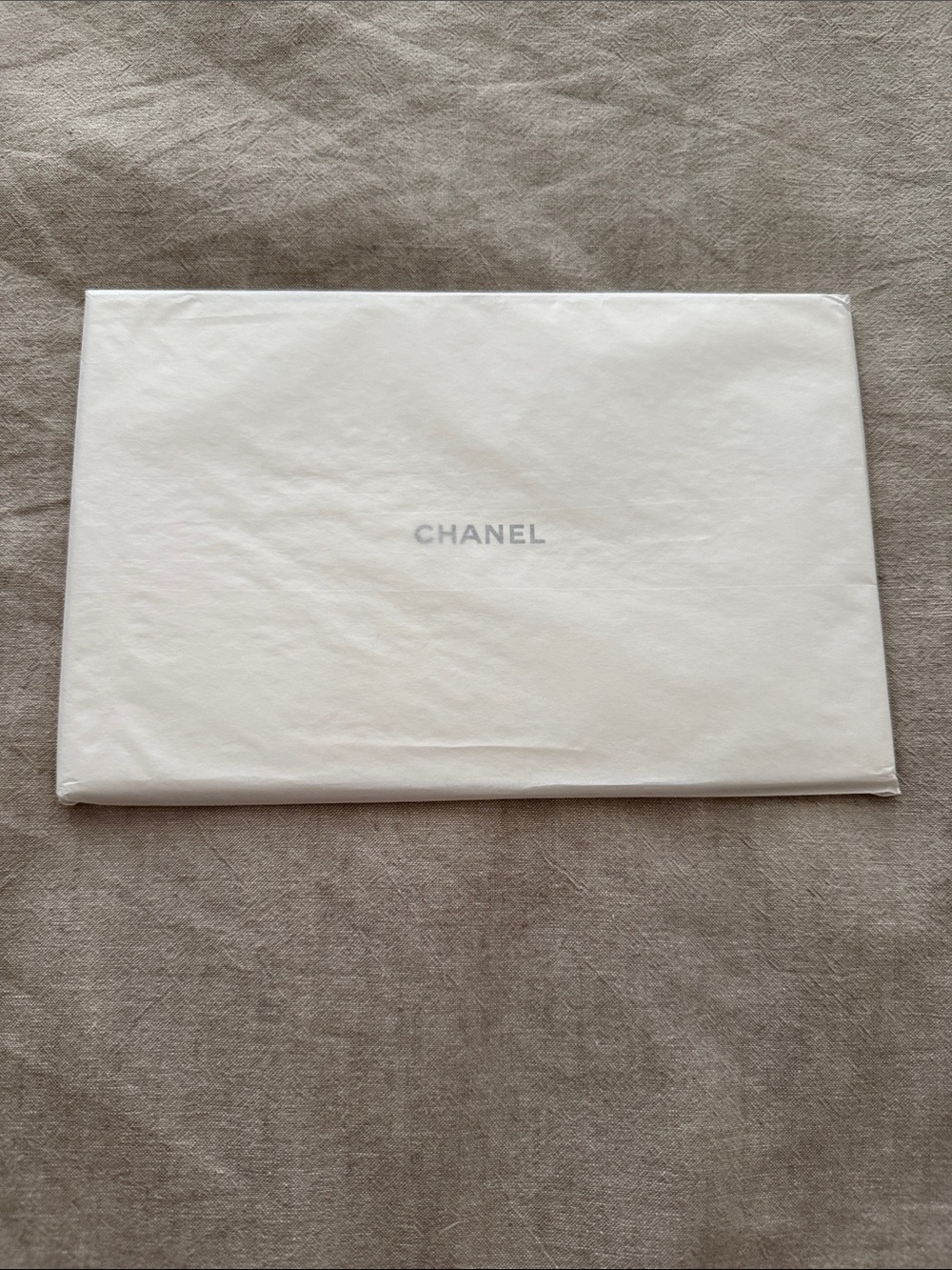 CHANEL White Product booklet Protective Cover